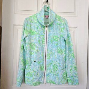 Lilly Pulitzer - Leona Full Zip - Get Crackin
